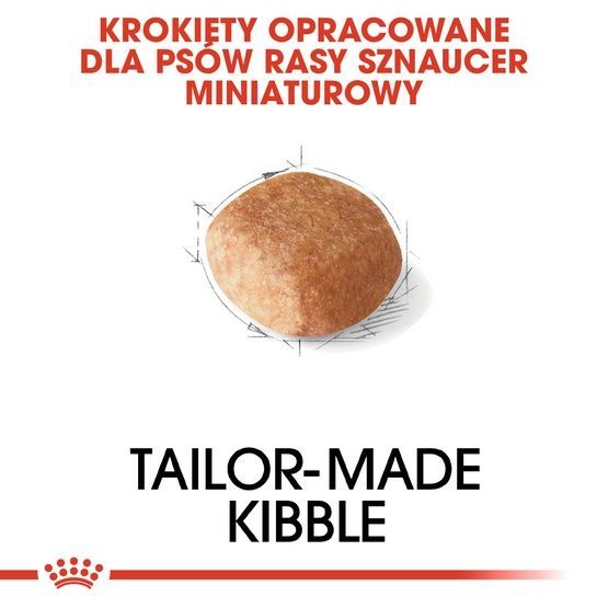Karma dla psów dorosłych rasy Schnauzer Miniaturowy Royal Canin 3kg