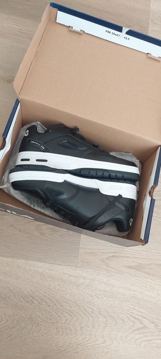 Кеды кроссовки FILA мужские, черные, демисезон, р.43, ст.-28см новые