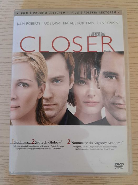 Closer - film DVD