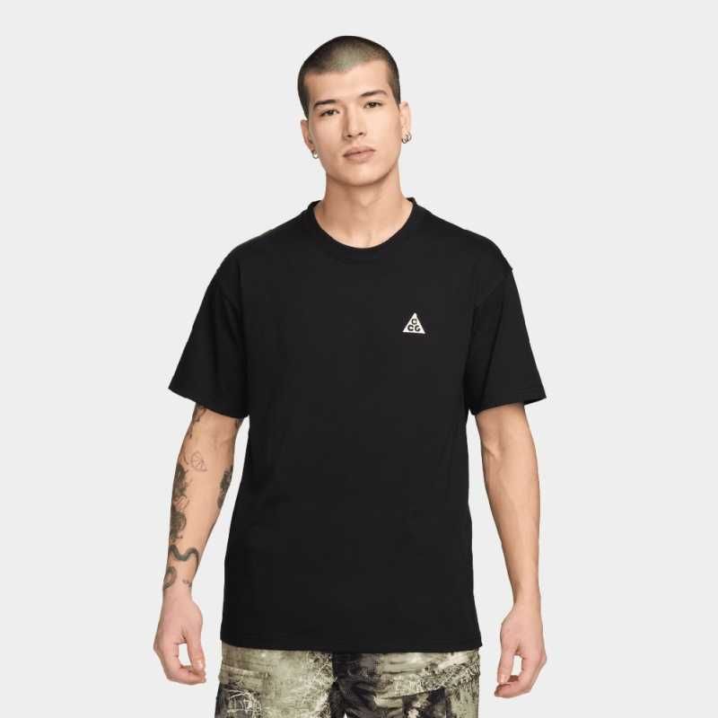 Футболка Nike ACG Solid Color Round Neck Loose Short Sleeve Black