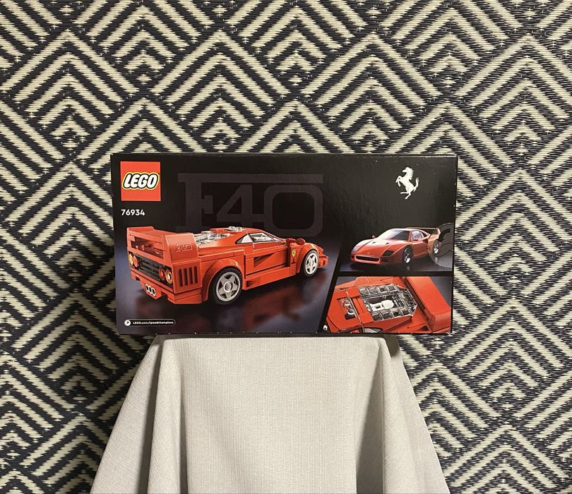 LEGO 76934 Speed Champions - Supersamochód Ferrari F40