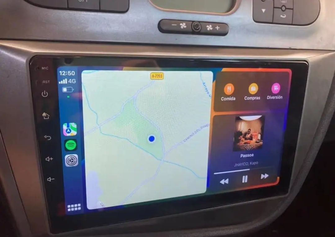 Radio Android 9" Seat Leon Mk2 4 GB RAM + 32 GB ROM + Carplay + GPS