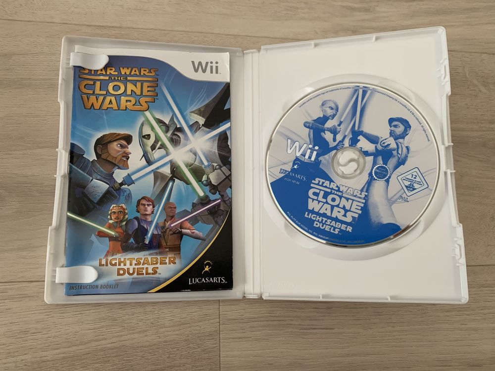 Jogo Wii- Stars Wars the Clone Wars