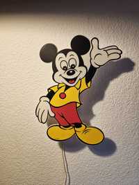 Lampka kinkiet Myszka Miki Mouse Vintage Retro Walt Disney