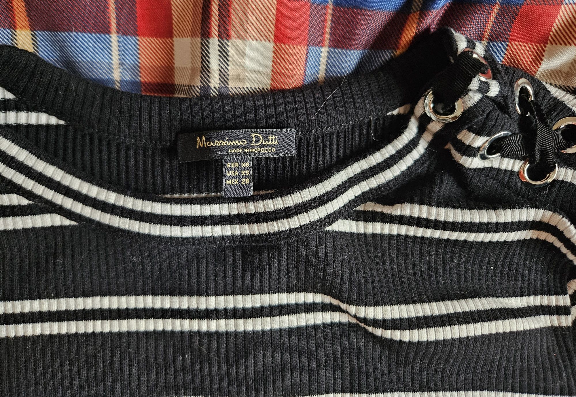 Bluzka Massimo Dutti xs s w paski