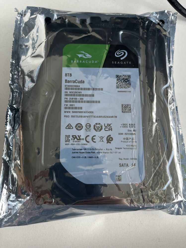 HDD Seagate Barracuda 8TB