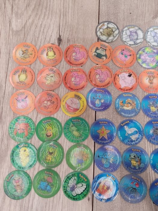 Wielki Zestaw pokemon Tazo - unikaty