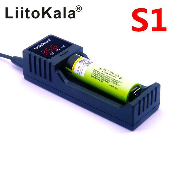 Зарядное устройство с дисплеем LiitoKala Lii-S1,