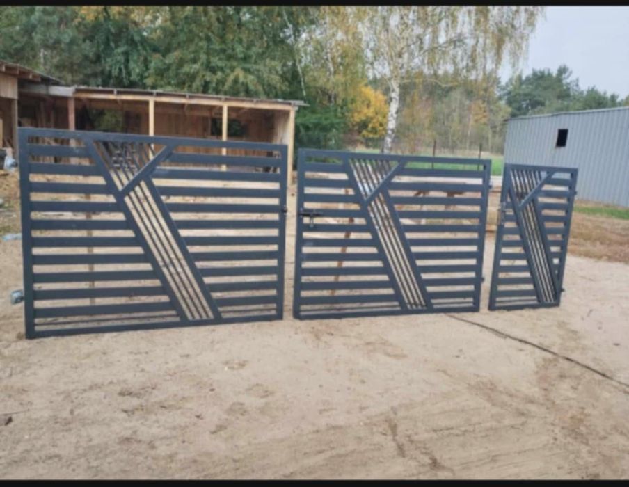 Brama skrzydłowa ygrek 4m