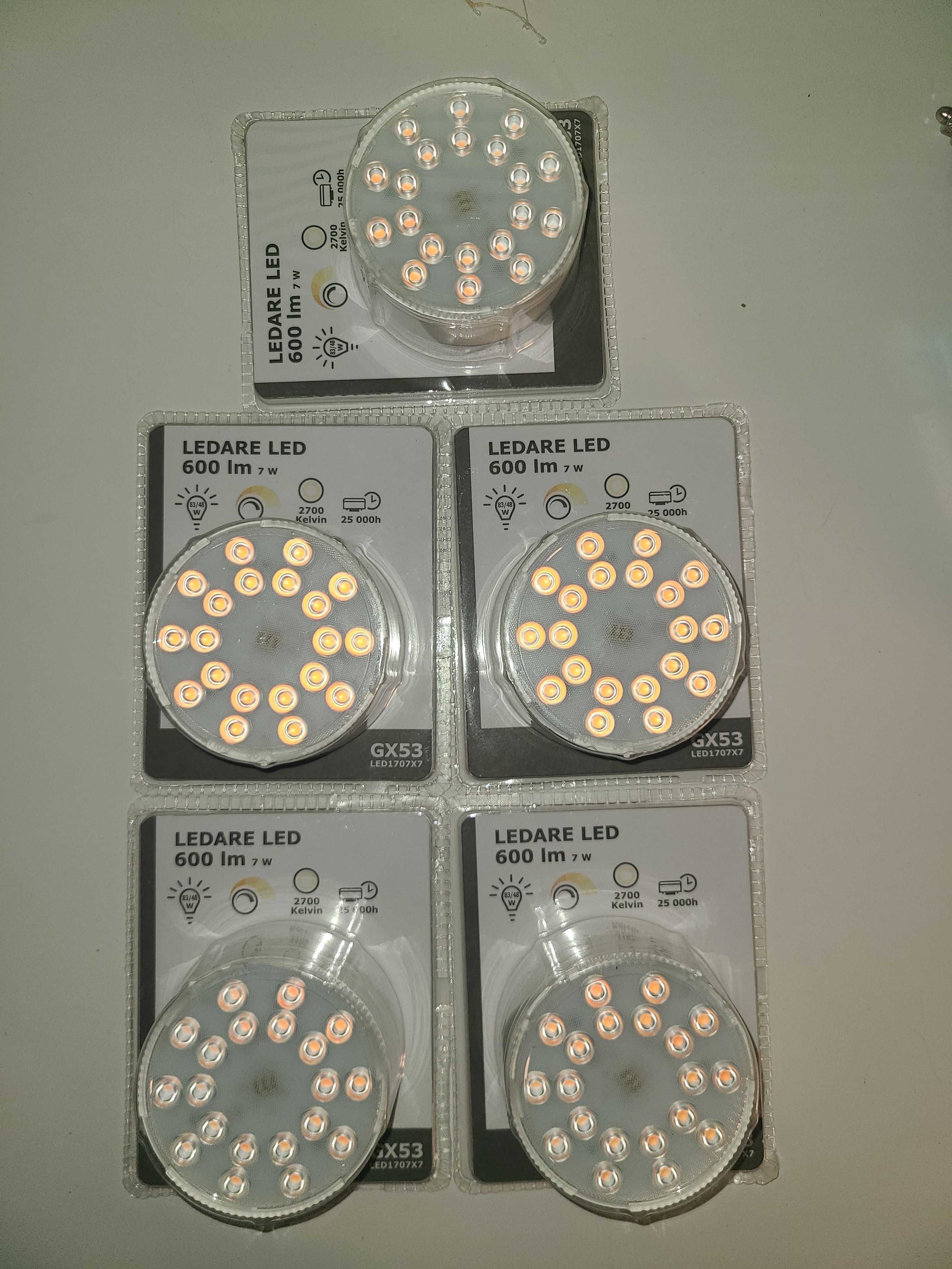 Лампи Ikea LEDARE GX53 LED Bulb, 600 Lm