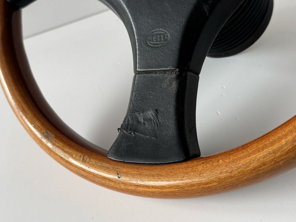 Kierownica Hella Momo VL35 naba homologacja E1 VW Audi BMW Opel Retro