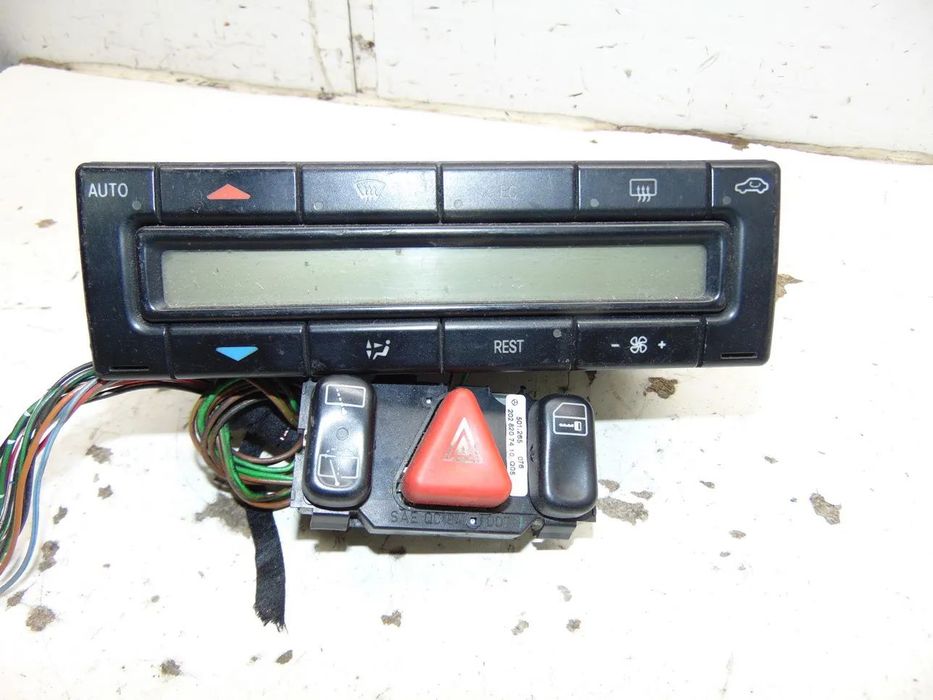 Mercedes W202 comandos chaufagem