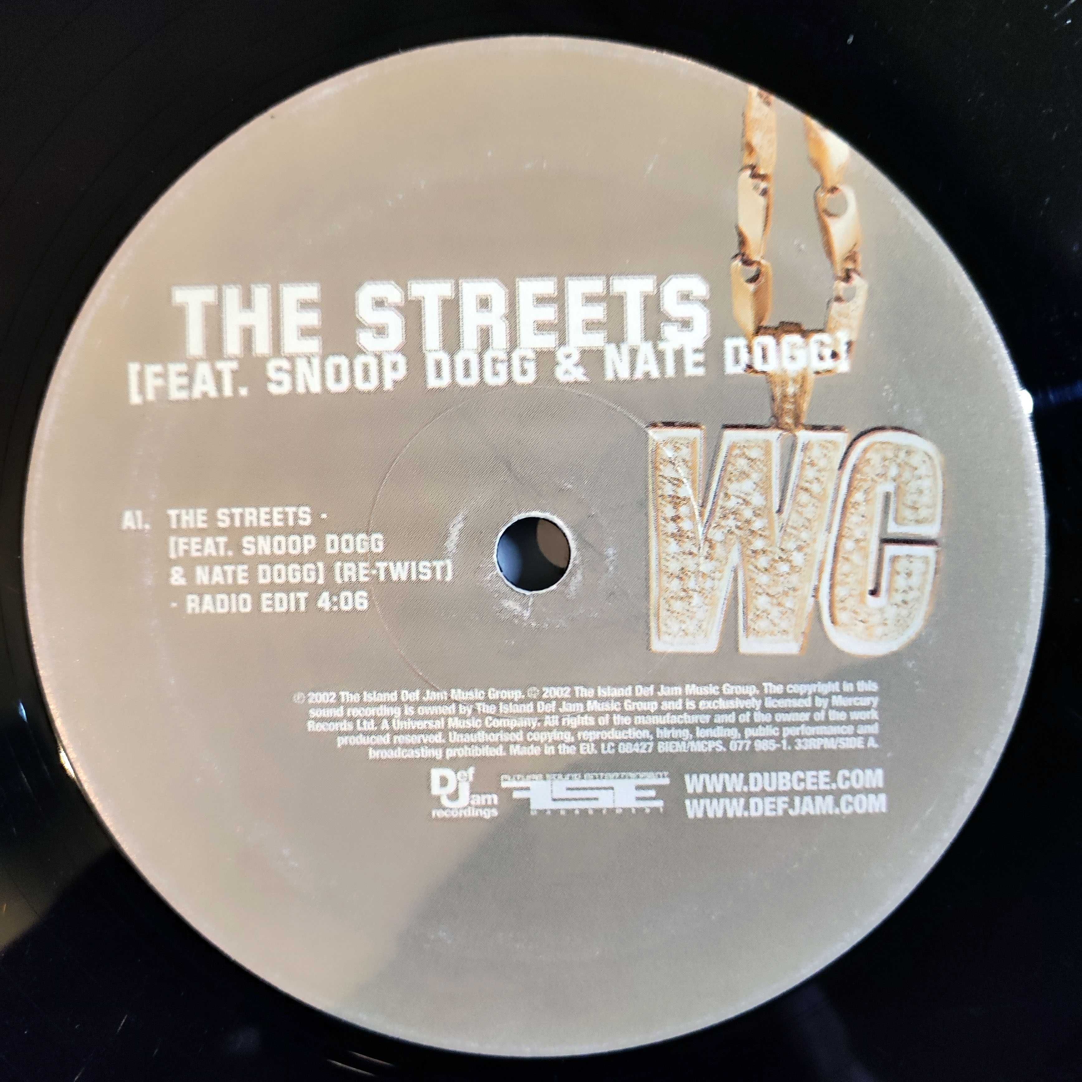 WC ft. Snoop Dogg & Nate Dogg - Streets (2002r Def Jam) LP 12" winyl