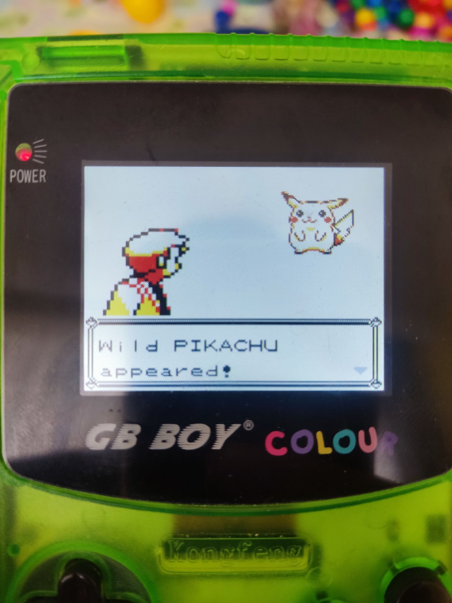 Pokemon Yellow na Nintendo Gameboy