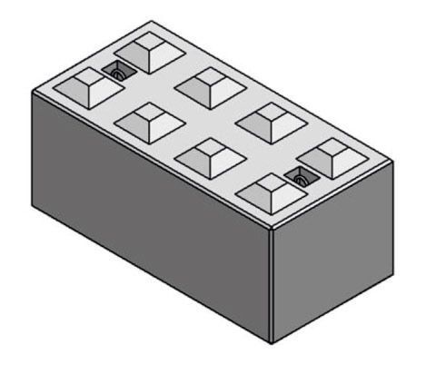 Bloki Betonowe 120x60x60 cm Mur Oporowy Zasieki Mury Oporowe ELKI