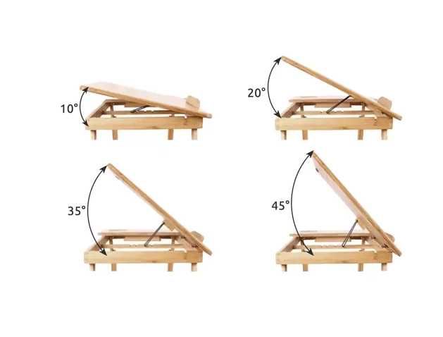 Бамбуковий столик для ноутбука, столик для ноутбука