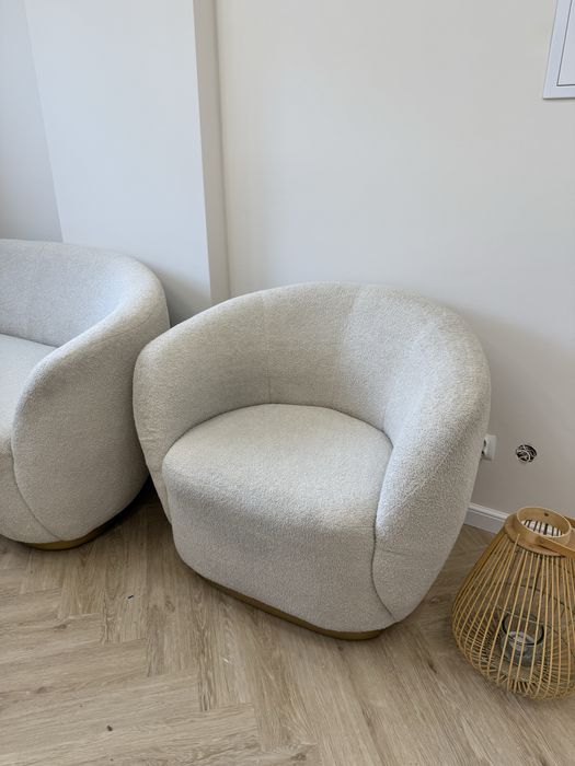 Kanapa 2-os plus fotel boucle