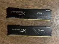 Kingston HyperX Fury 8GB 16GB DIMM DDR4 2666 Оперативная пампть RAM