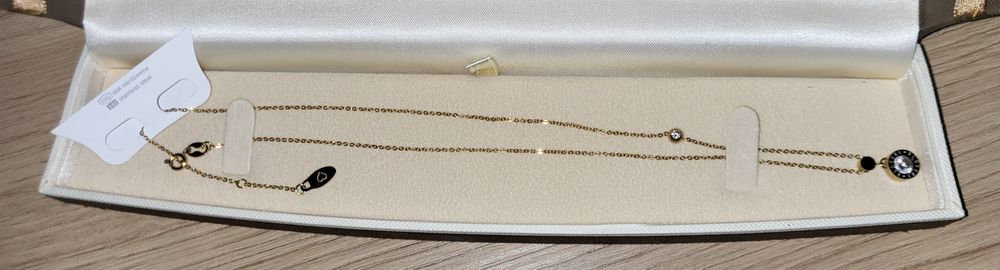 Łańcuszek złoty NOWY Xiuping