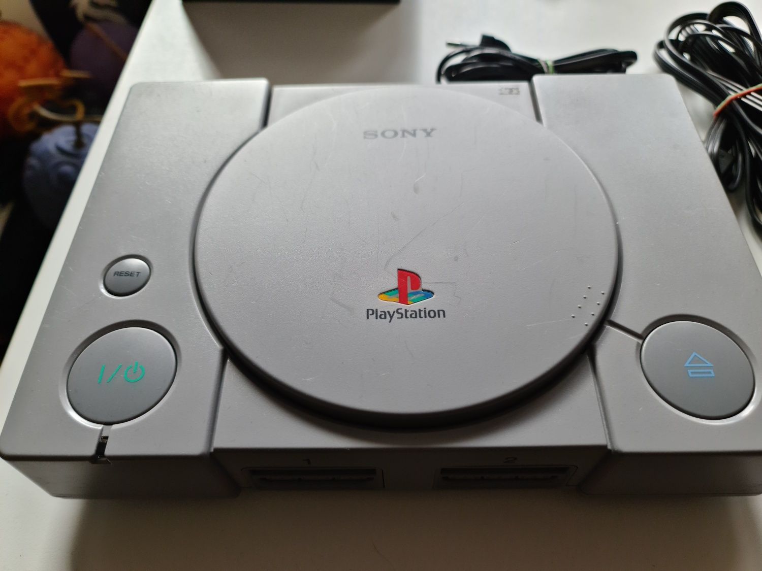 Konsola PlayStation PS1 PSX + Kable + Kontroler + Karta Pamięci