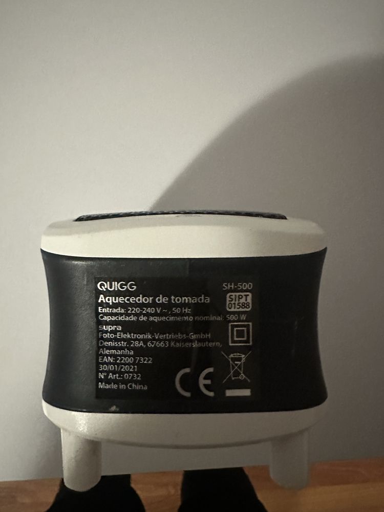 Aquecedor de Tomada QUIGG