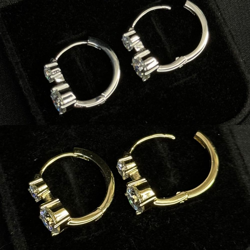 !!СПЕЦІАЛЬНА ЦІНА!! Сережки з муассанітами 2,6 ct