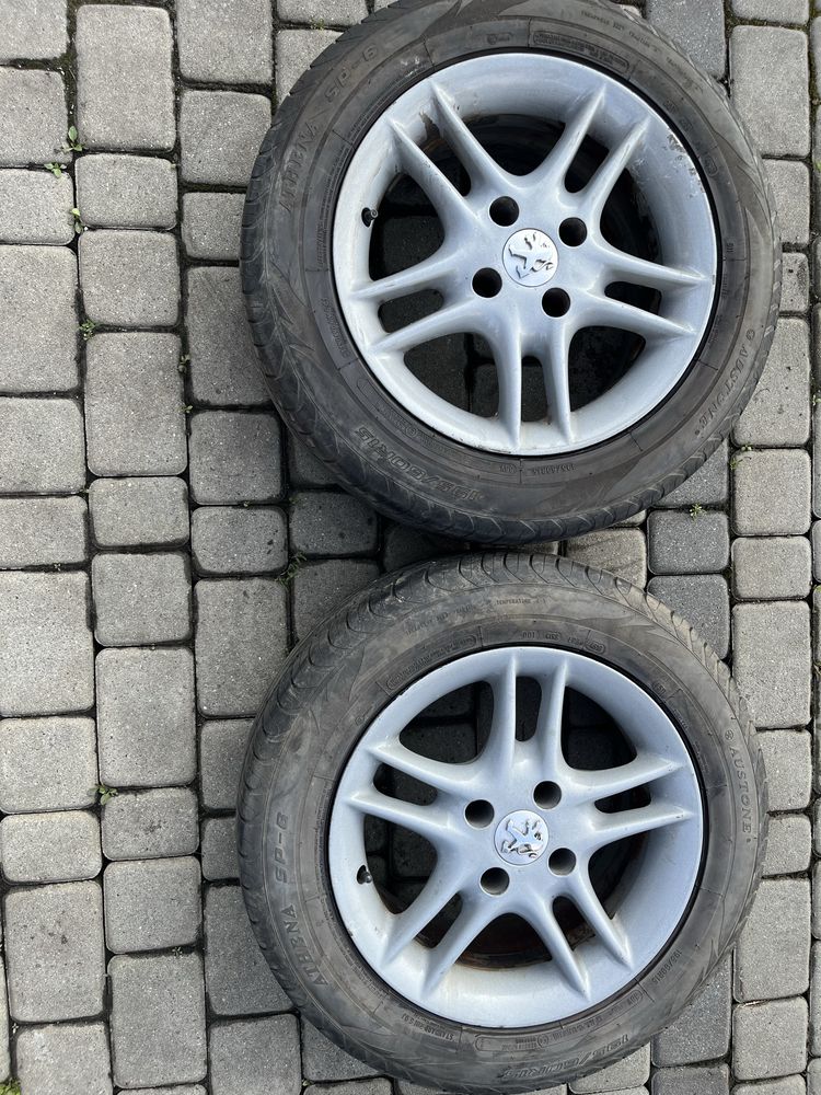 Alufelgi 4x108 15 cali Peugeot Partner 206, 301, 406 opony 195/60/15