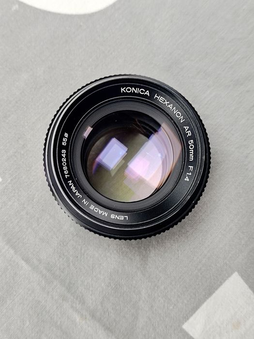 Konica Hexanon AR 50mm f1.4