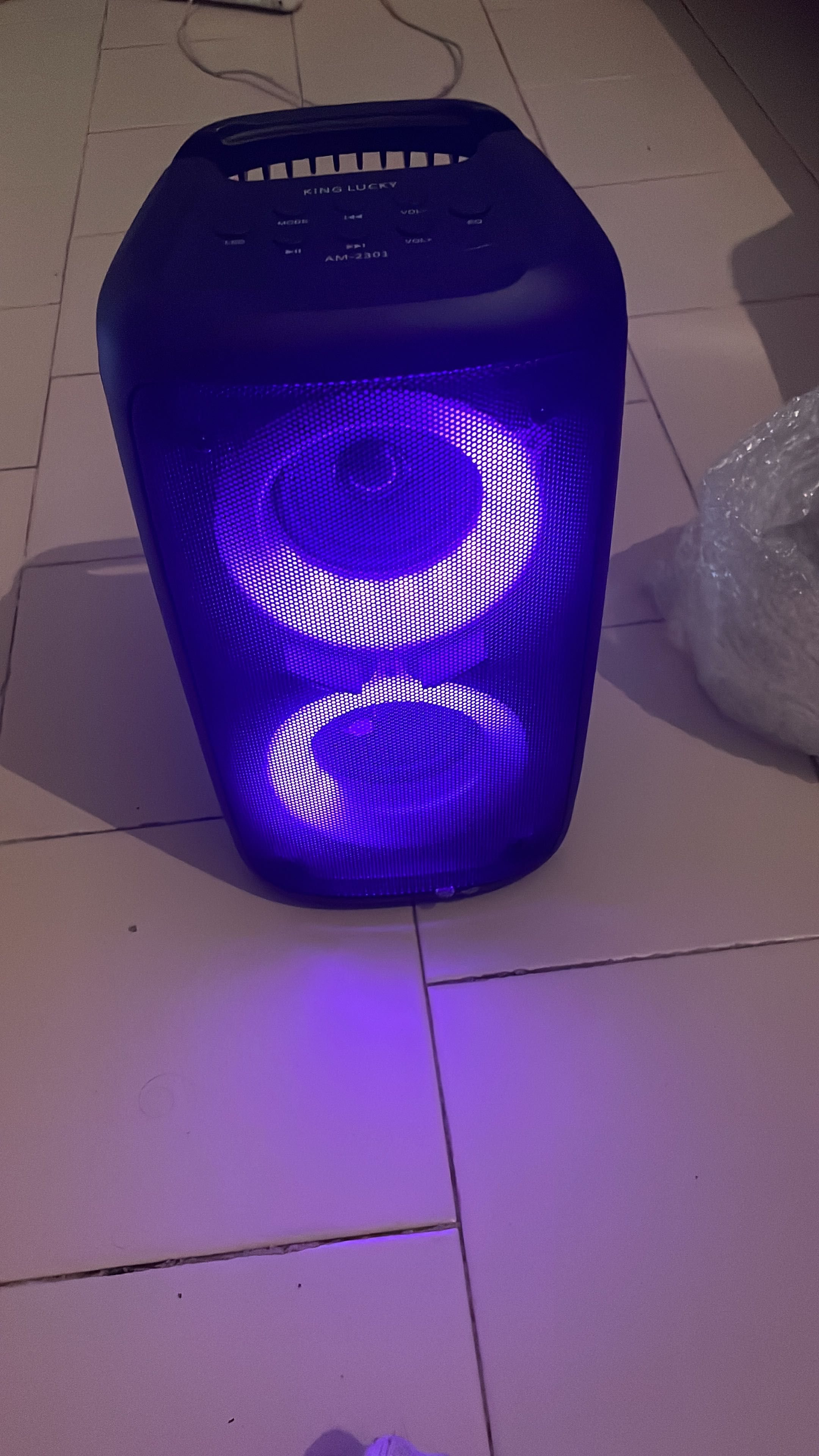 Coluna de som portátil
