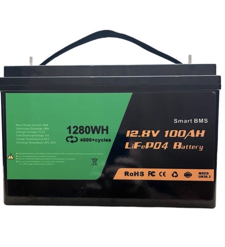 Акумулятор LiFePO4 12V / 12,8V 100 A/h  BMS комірки класу А фірми CATL