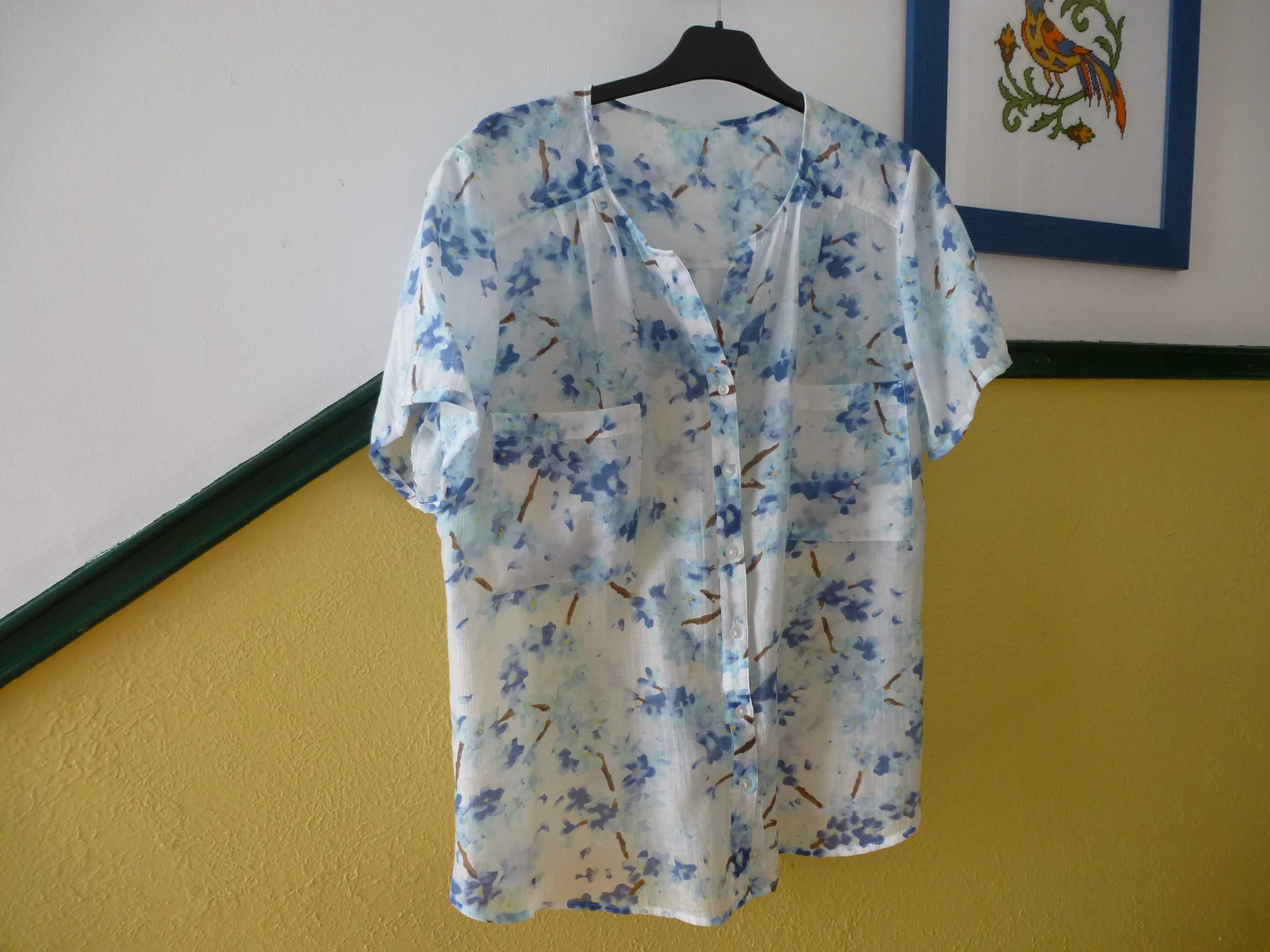 Túnica de senhora, transparente