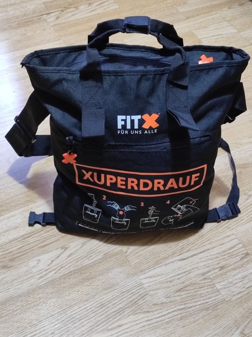 Спортивна сумка, рюкзак fit x "xuperdrauf"