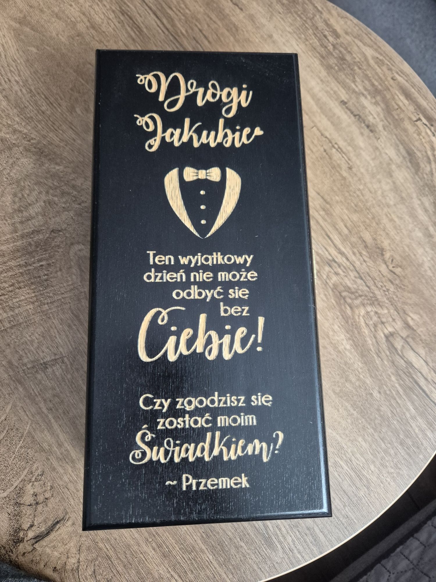 Skrzynka z prośbą o świadkowanie