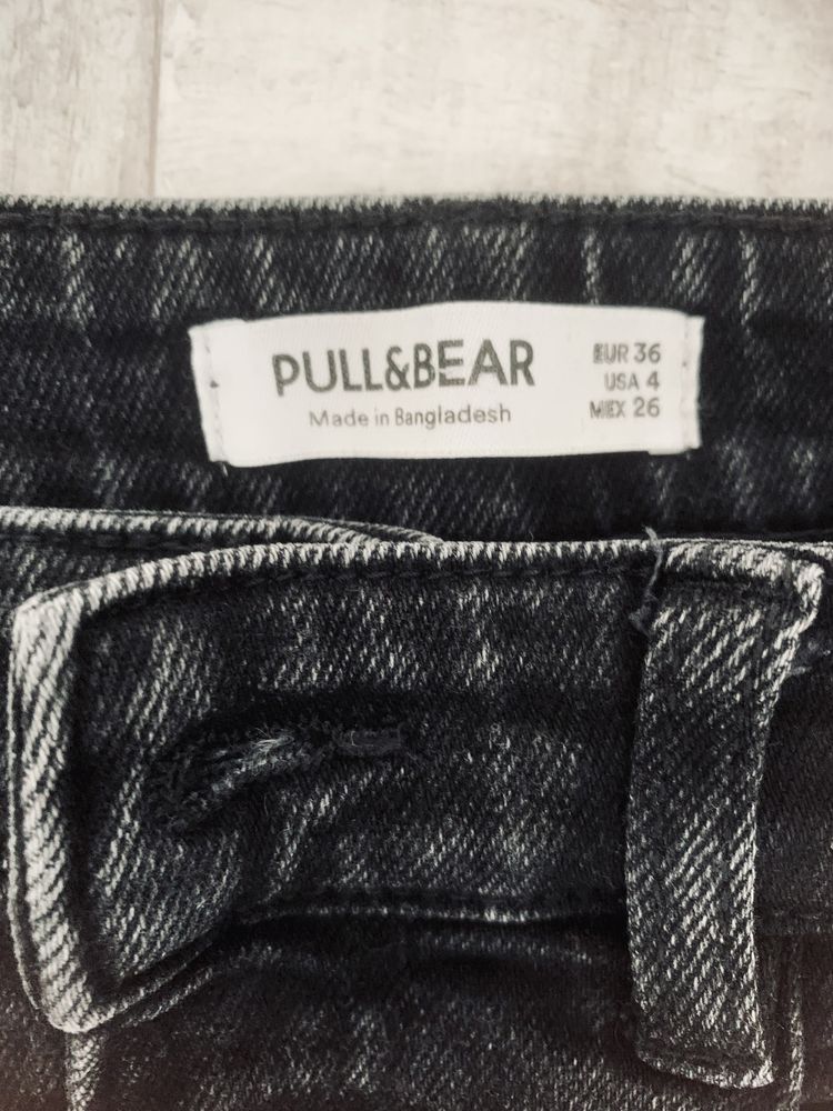 Rurki jeansy 36 s pull and bear
