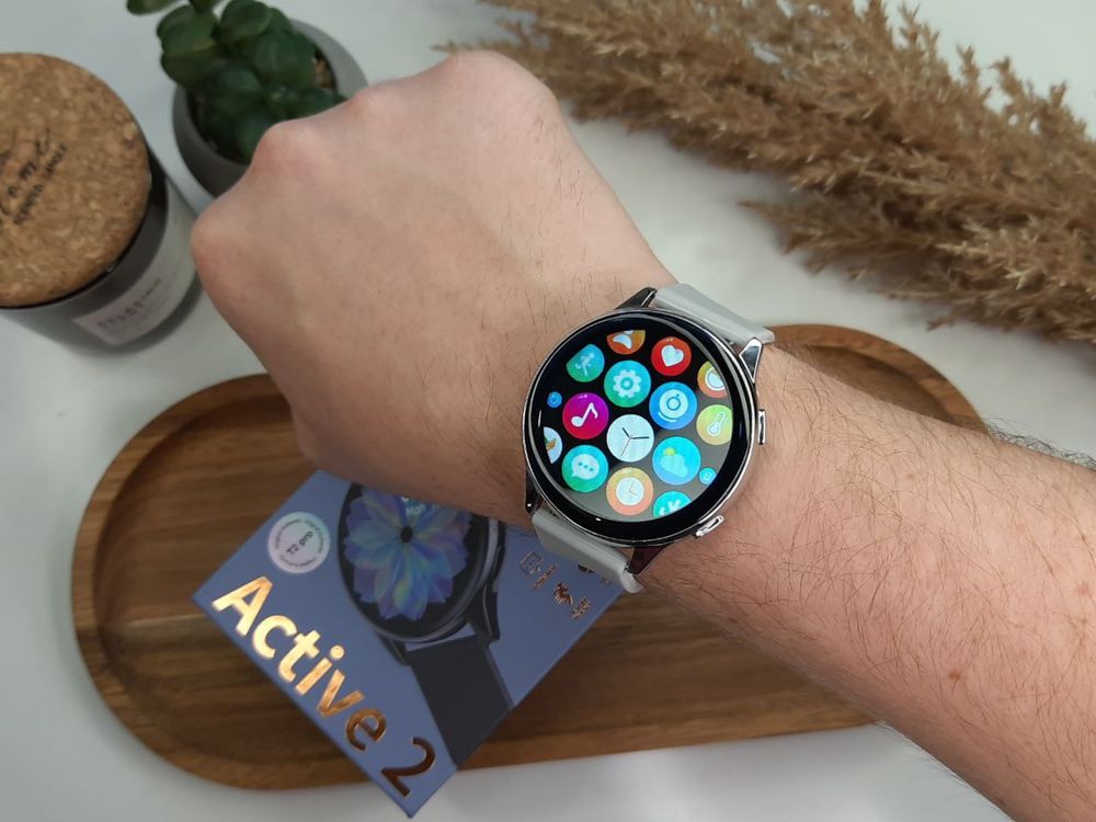 Круглі Smart Watch galaxy active2 44mm часы годинник  смарт smart
