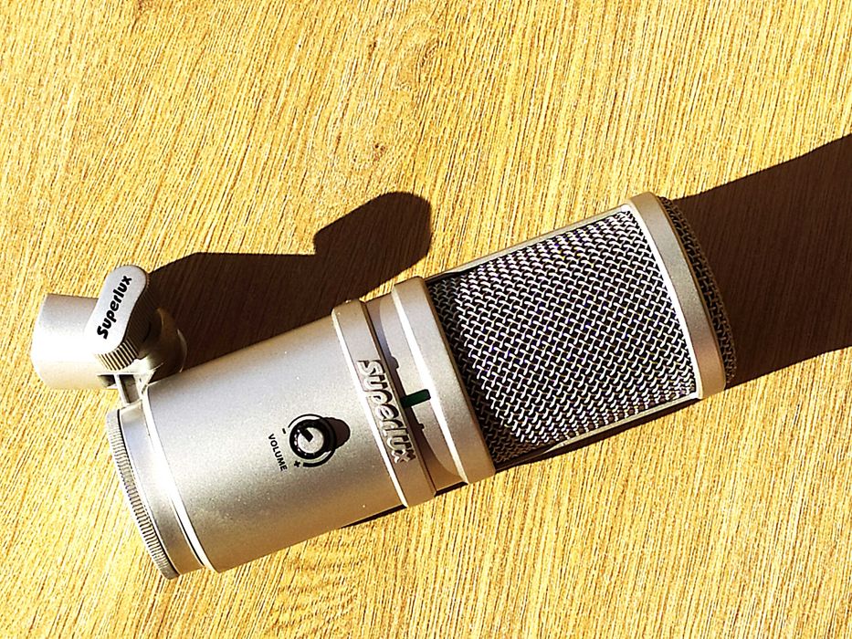 Microfone Condensador Usb