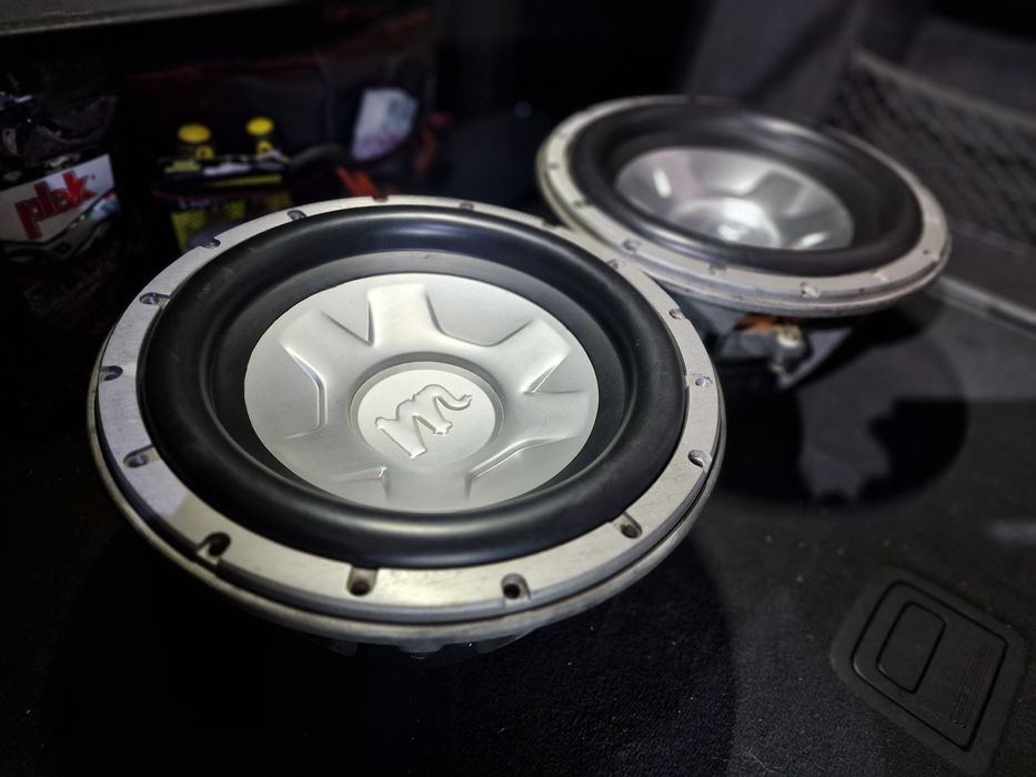 Skrzynia basowa subwoofer tuba Głośnik 2 x 30 cm Macrom EXTW-12