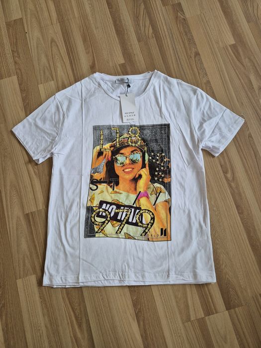 Жіноча футболка S та M женская футболка oversize