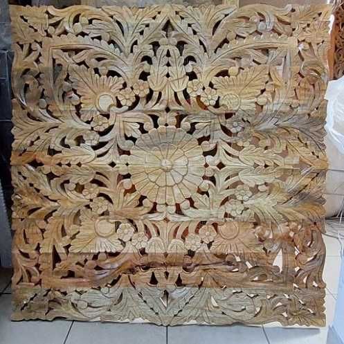 Panel dekoracyjny z drewna mango.
