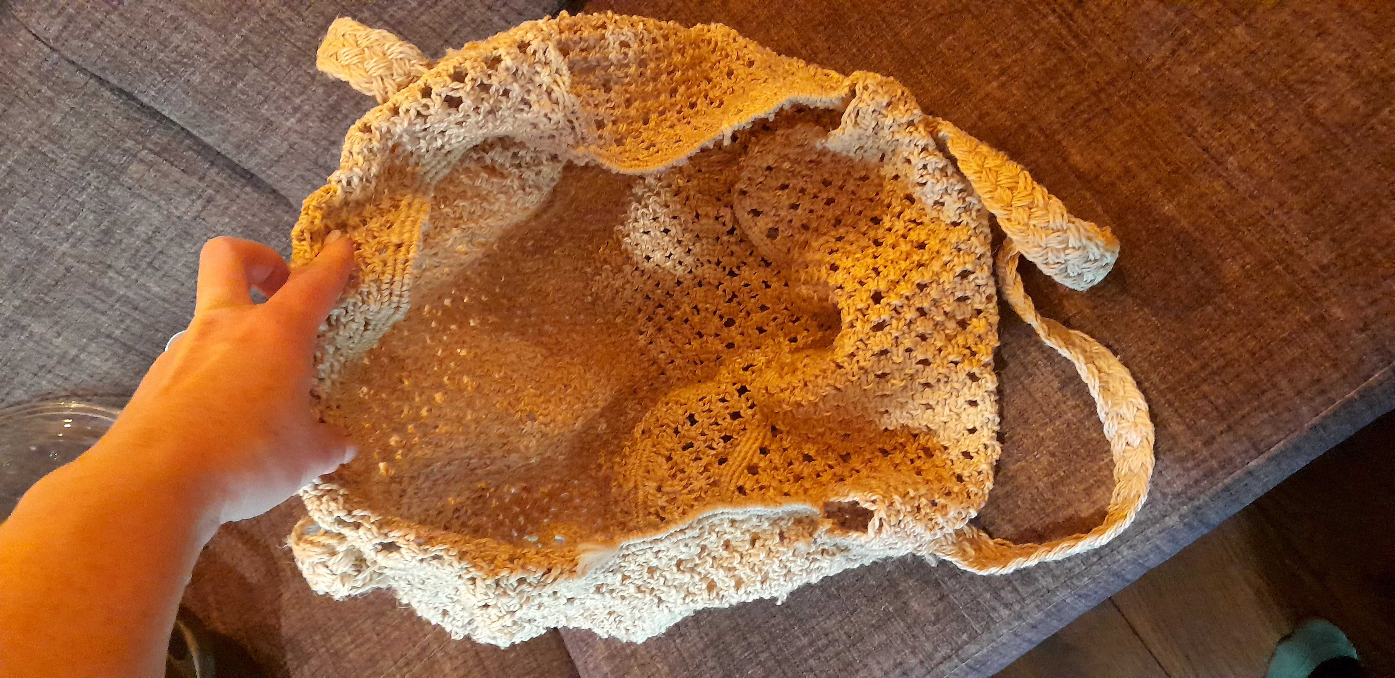 Tk maxx torba boho juta stan bardzo dobry