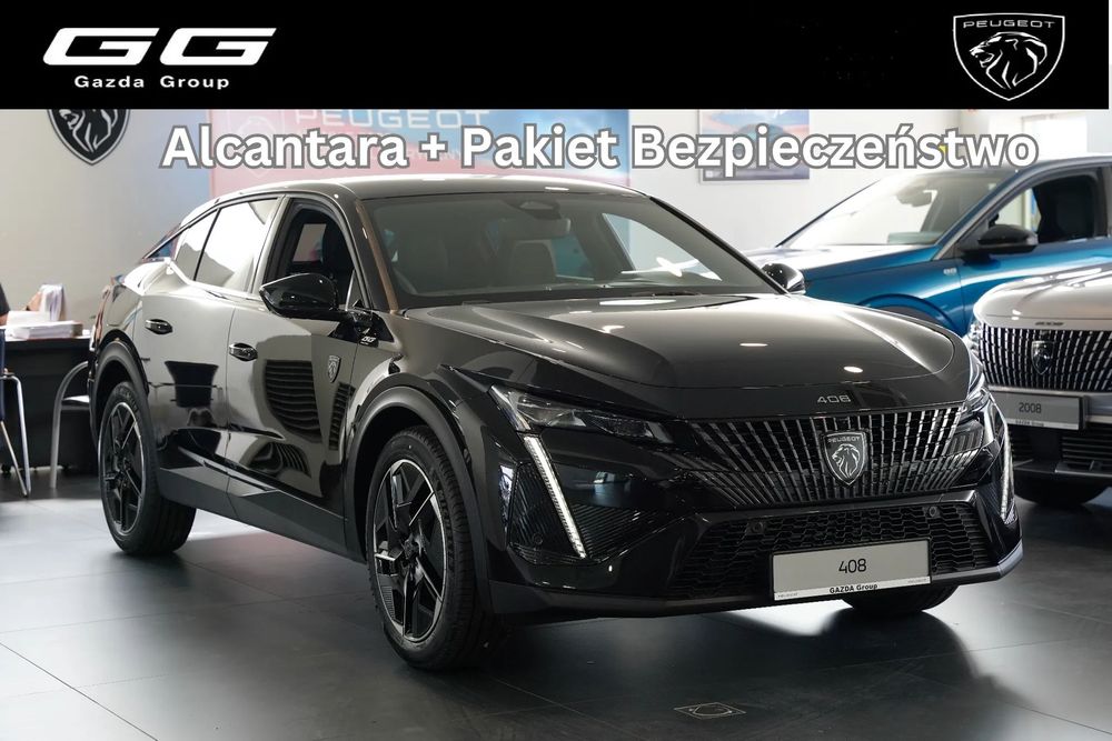 Peugeot 408 2025 GT Pakiet Bezpieczeństwo, ALCANTARA