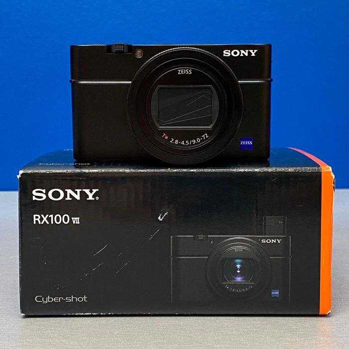 Sony CyberShot DSC-RX100 VII (20.1MP) - 3 ANOS DE GARANTIA