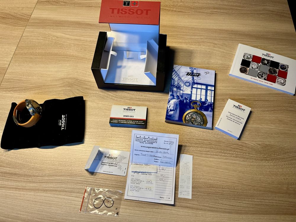 Zegarek Męski Tissot T-touch Expert Titanium ( t touch, ttouch )