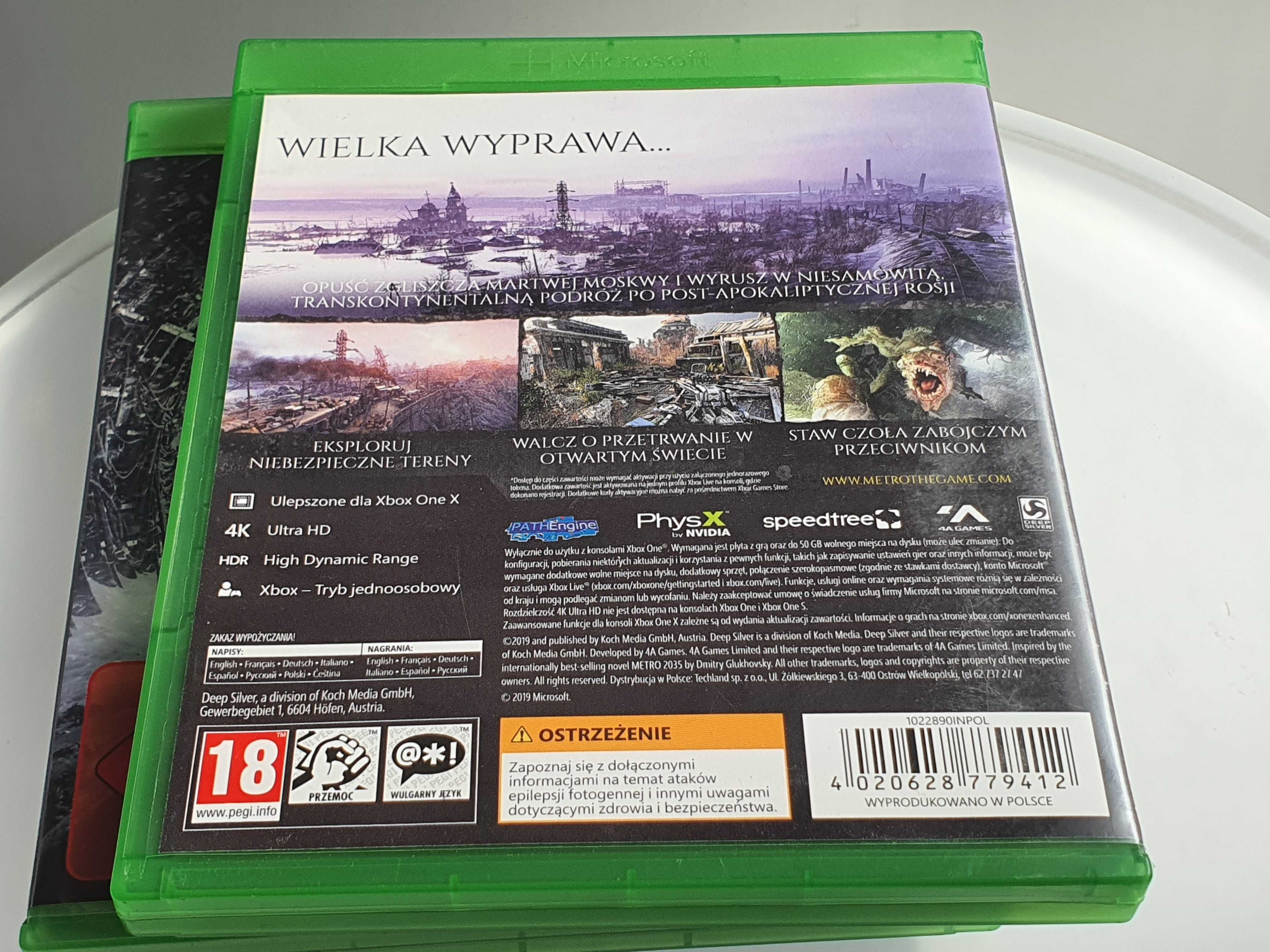 Metro Exodus Xbox Sklep Zamiana