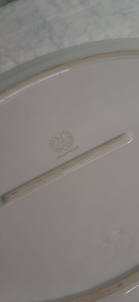 Porcelit Pruszków półmisek sygnowany