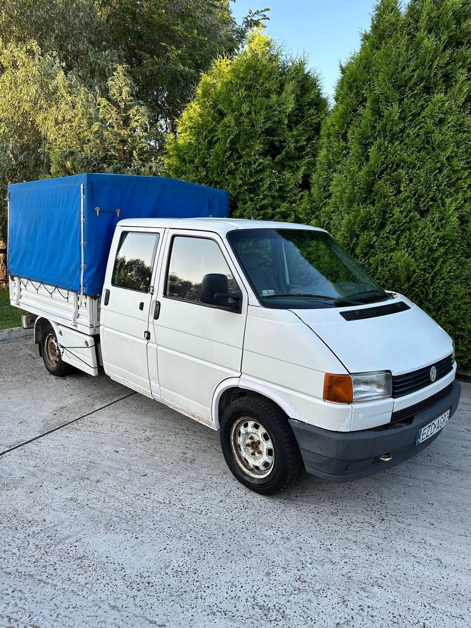 Volkswagen T4 1.9TD Дубль Кабина Пикап Платформа ЕВРОБЛЯХА