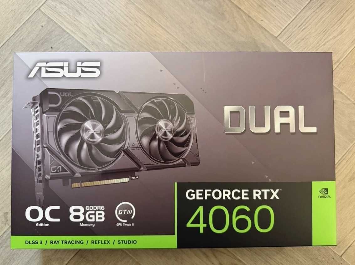 Видеокарта ASUS GeForce RTX 4060 8GB GDDR6 DUAL OC EVO