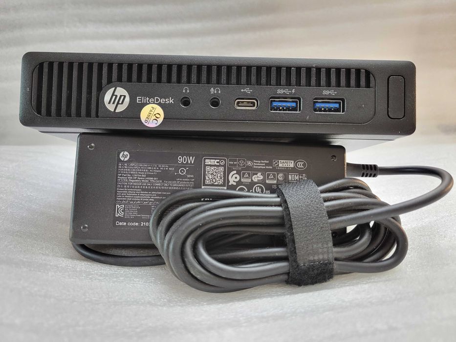 Комп'ютер 8Gb SSD 128Gb VGA HP EliteDesk 800 G2 65W i3-6100 неттоп