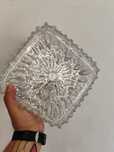 Plafon glaschutte lata 60-70 vintage retro prl