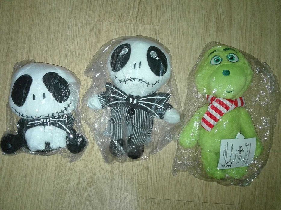 Peluche O Estranho Mundo de Jack  e Grinch (novo) - ver outras fotos